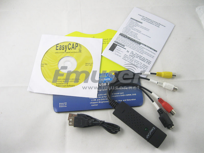 Easy Cap EasyCAP Capture Audio / Vidéo EasierCAPture ,Carte de