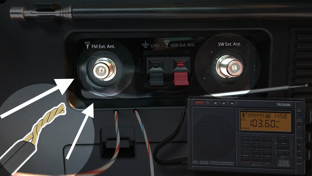 Fm Changeur Convertisseur de fréquence Antenne Expansion de bande radio  pour accessoire de voiture japonaise
