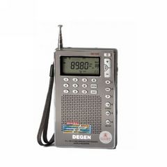 德劲DE1105 PLL数字调频立体声/ AM /短波无线电接收器