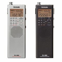 Yeni! Tecsun PL-360 taşınabilir dijital DSP AM / FM kısa dalga radyo PLL radyo alıcısı PL360