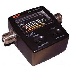 Genuine ტაივანის NISSEI SWR Standing Wave & Power Meter RS-40 VHF / UHF Band ორი გზა რადიო