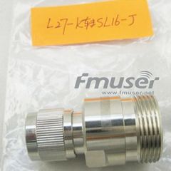 FMUSER RF Connector Adapter L27 vroulike man connector SL16