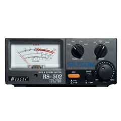 FMUSER RS-502 pouvwa mèt Doub Band SWR pouvwa mèt 1.8-525Mhz