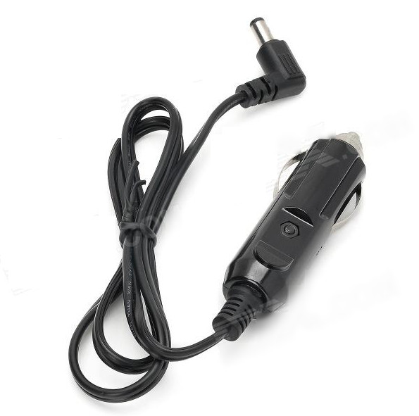 Encendedor del coche fuente de alimentación de CC Cable adaptador convertidor 5.5 * 2.1mm