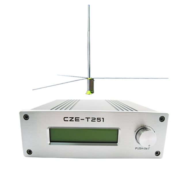 FM transmitter package 25 Watt RDS Stereo