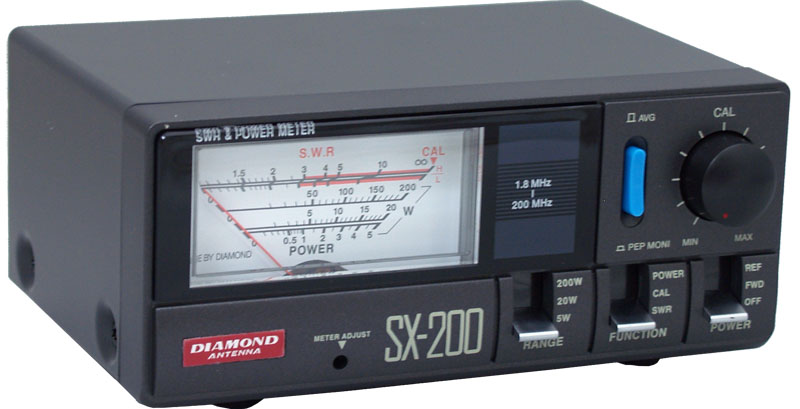 Fmuser New Genuine Diamond SX200 SWR & Power Standing Wave RF Meter