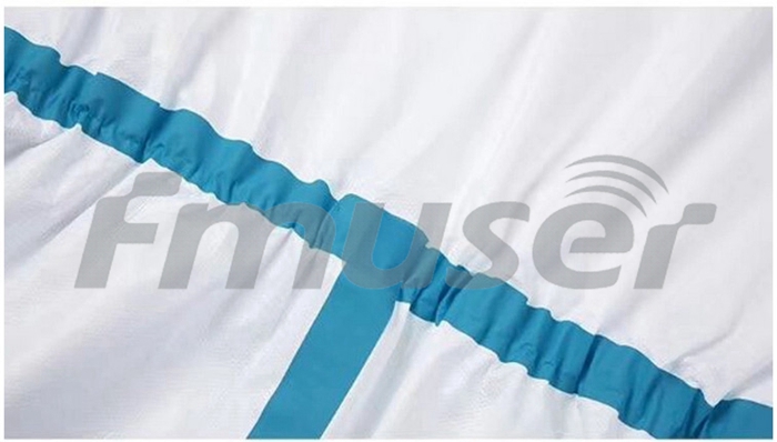 FMUSER Disposable Medical Virus Protection Suit Full Body Biological