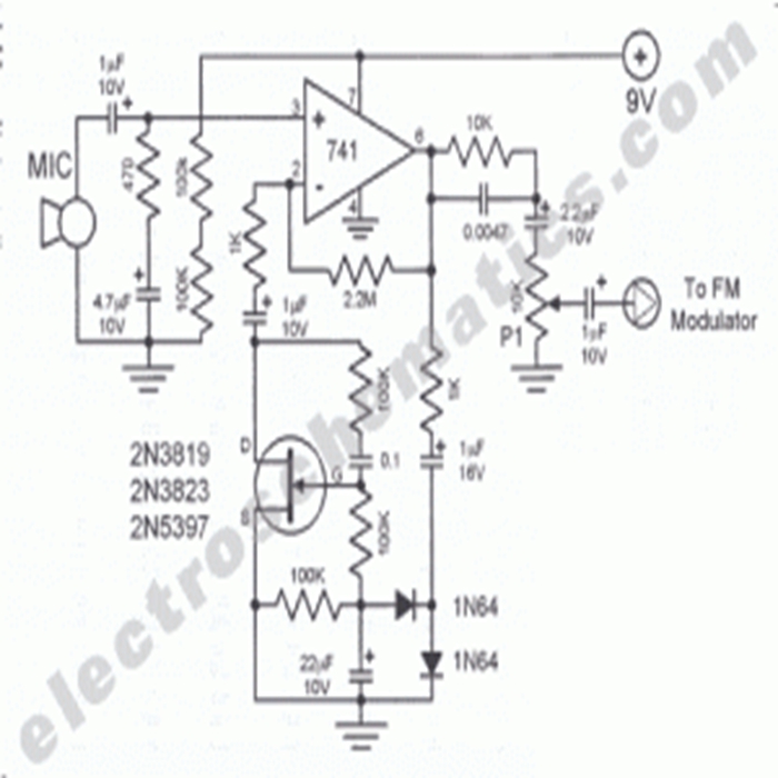 MOSFET FM Transmitter Circuit